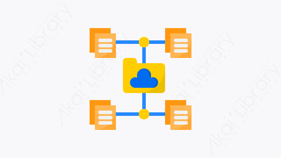 图片素材-002-网络network扁平卡通在家工作元素图标