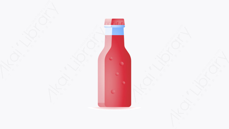 图片素材-031-苏打水瓶soda_bottle卡通饮料元素图标